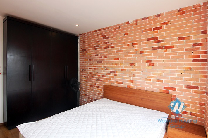 High floor apartment for rent in Tay Ho area, Ha Noi